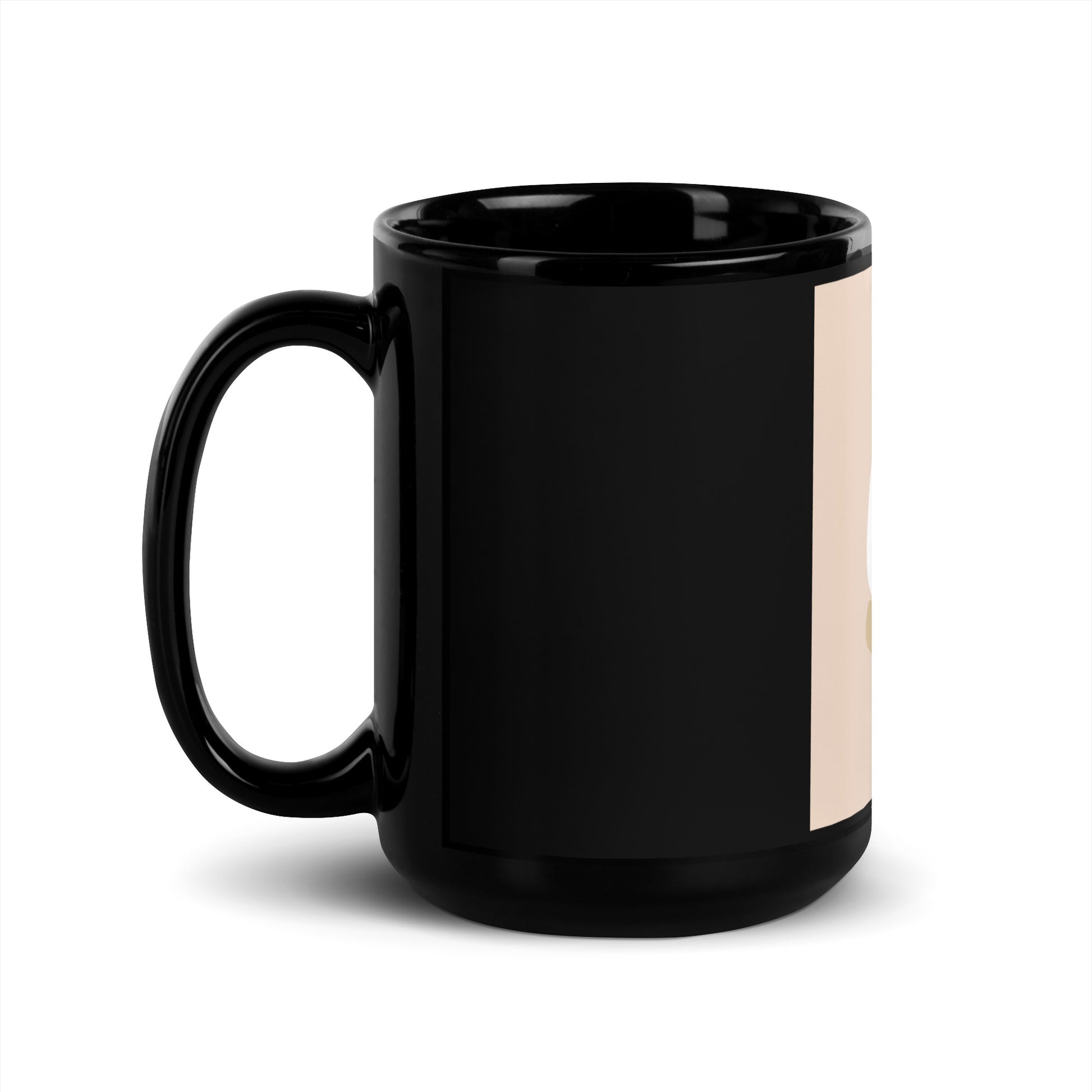 Black & Jewish Love | Black Glossy Mug