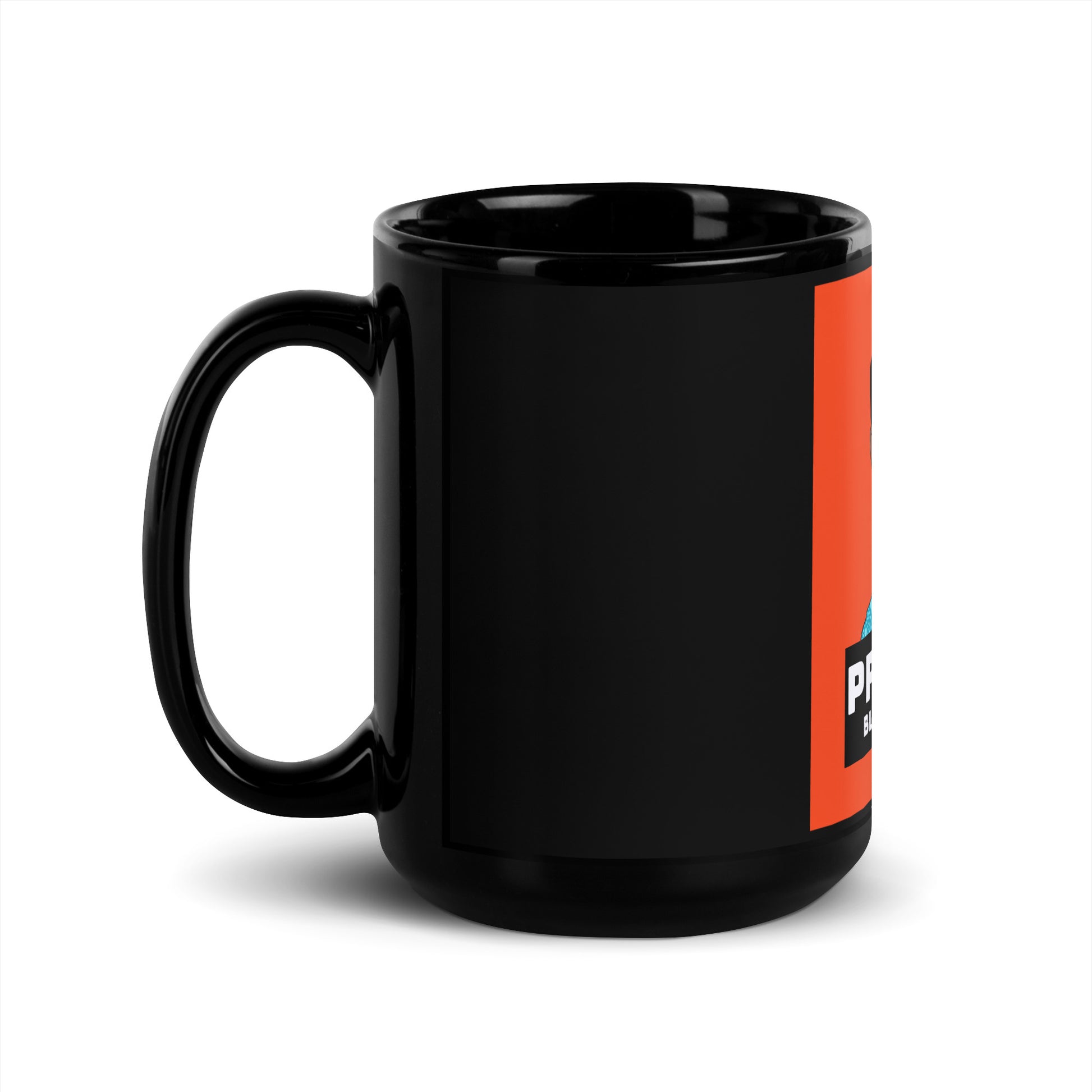 Black & Jewish Love | Black Glossy Mug