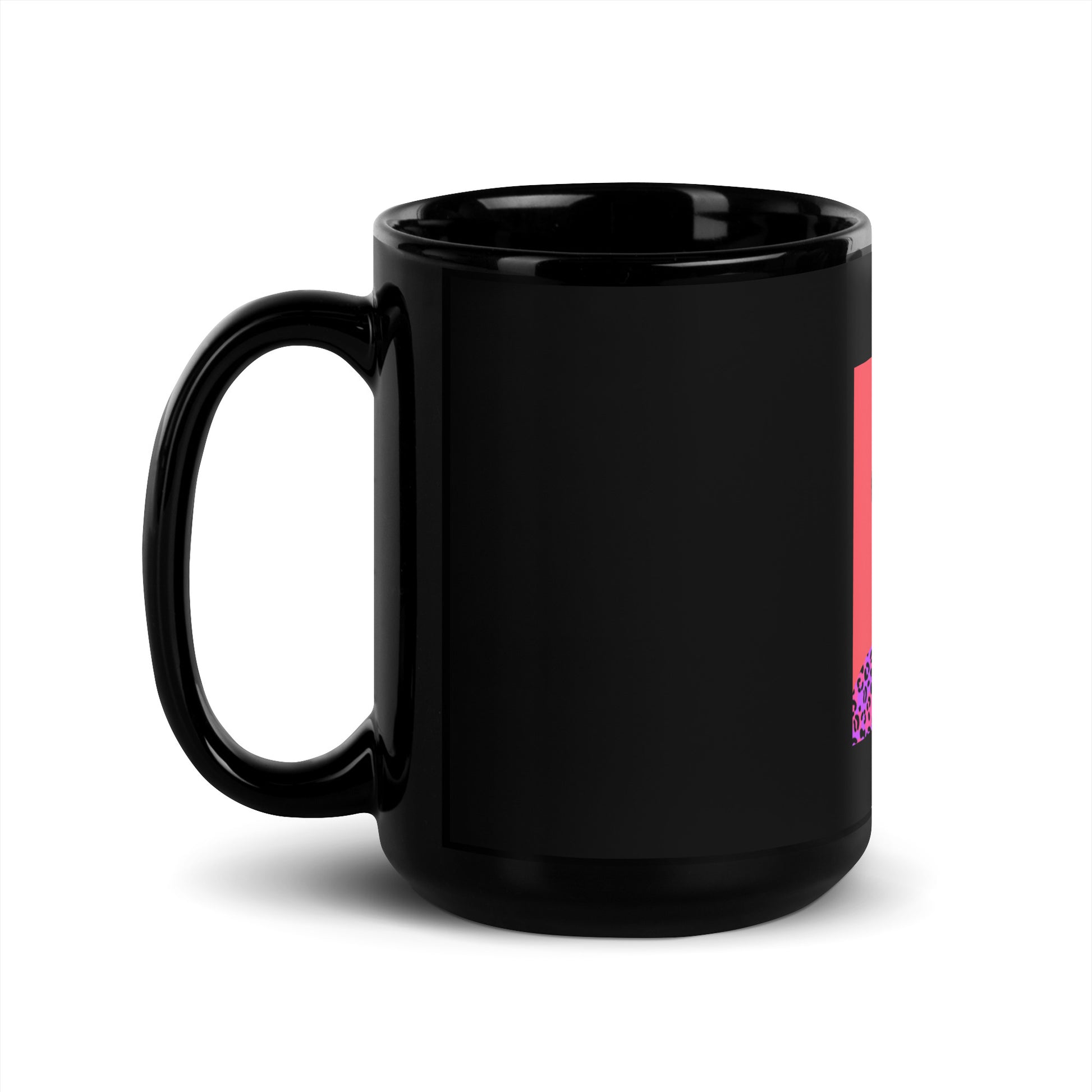 Black & Jewish Love | Black Glossy Mug