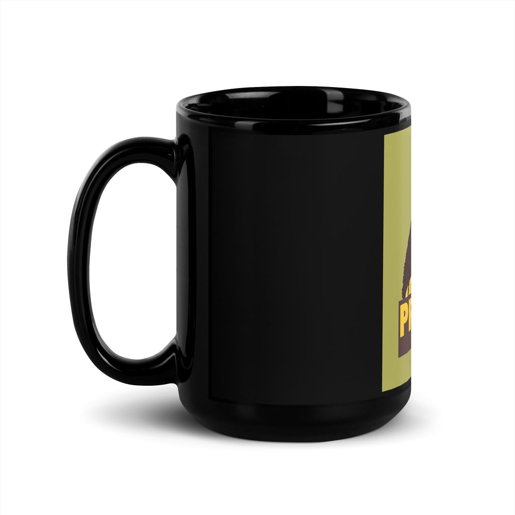 Black & Jewish Love | Black Glossy Mug