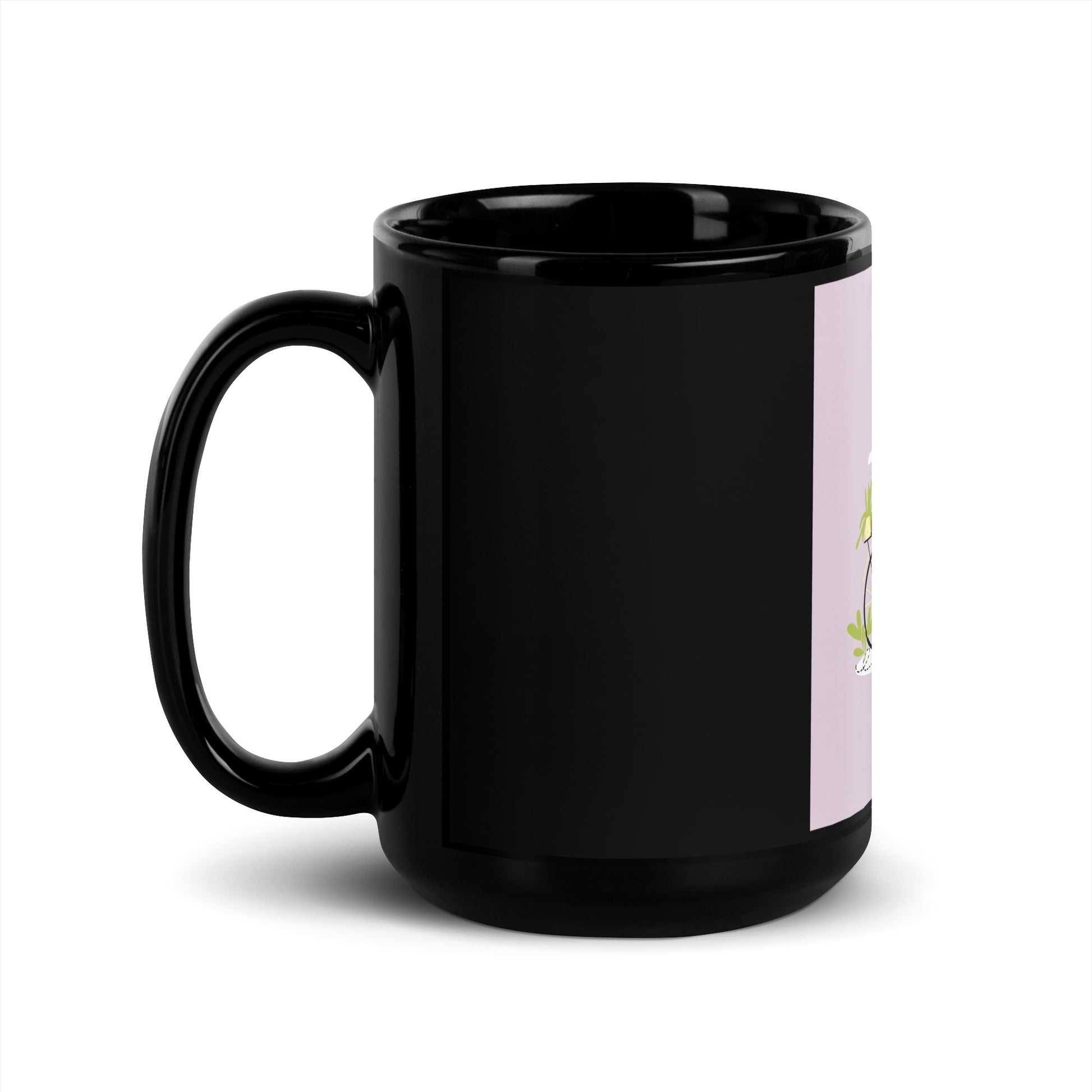 Bike Journey | Stop Antisemitism | Black Glossy Mug