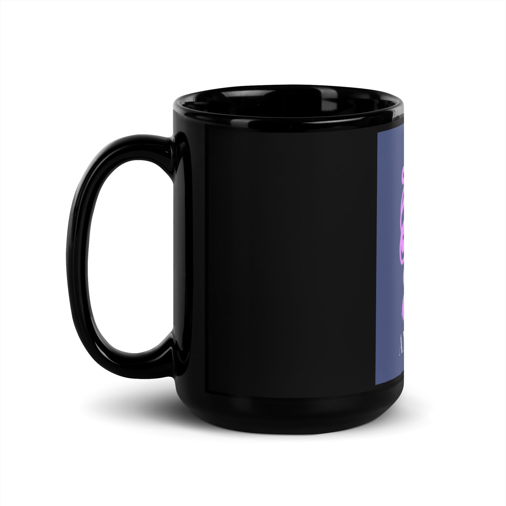 Graffiti Statue Anthem | No Antisemitism | Black Glossy Mug