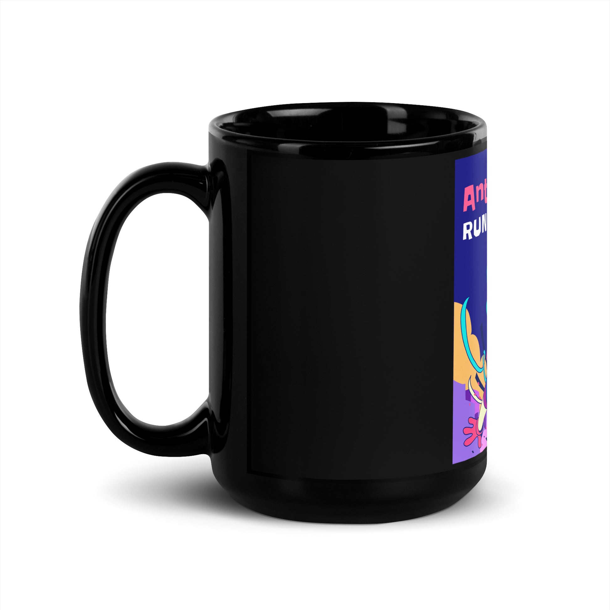 Antisemitic Clowns | Black Glossy Mug
