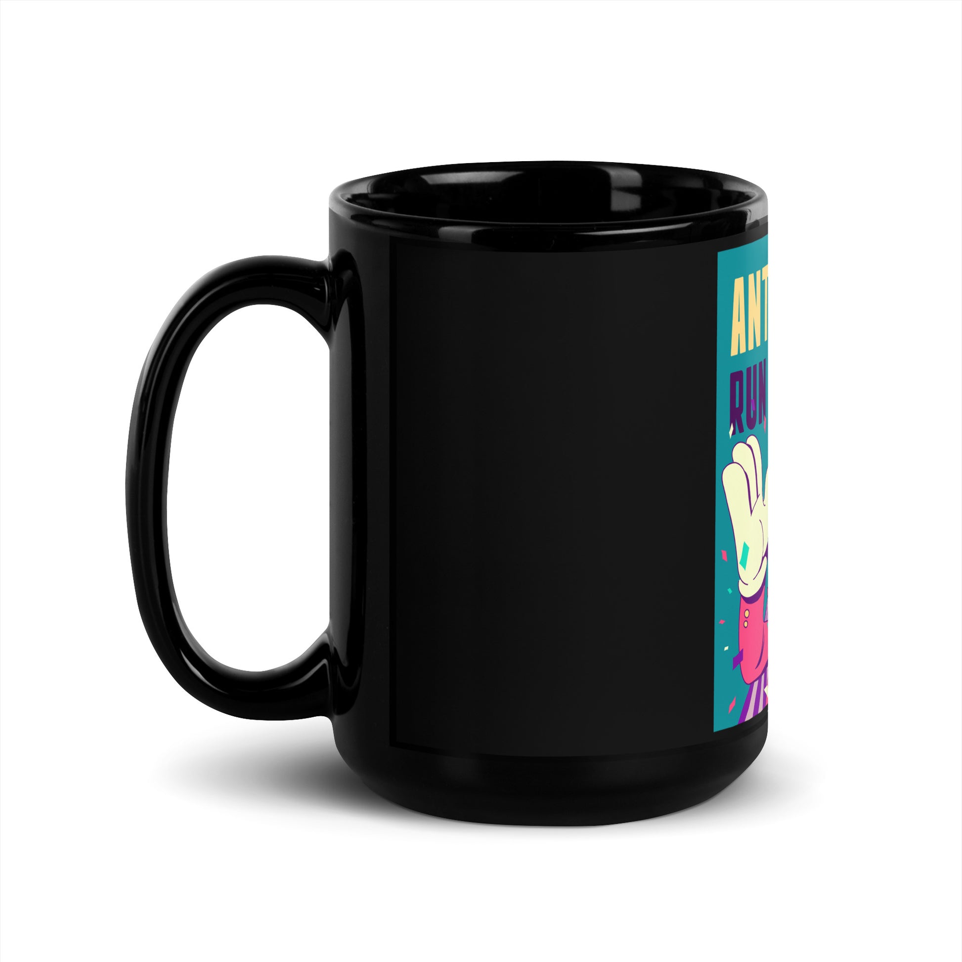 Antisemitic Clowns | Black Glossy Mug