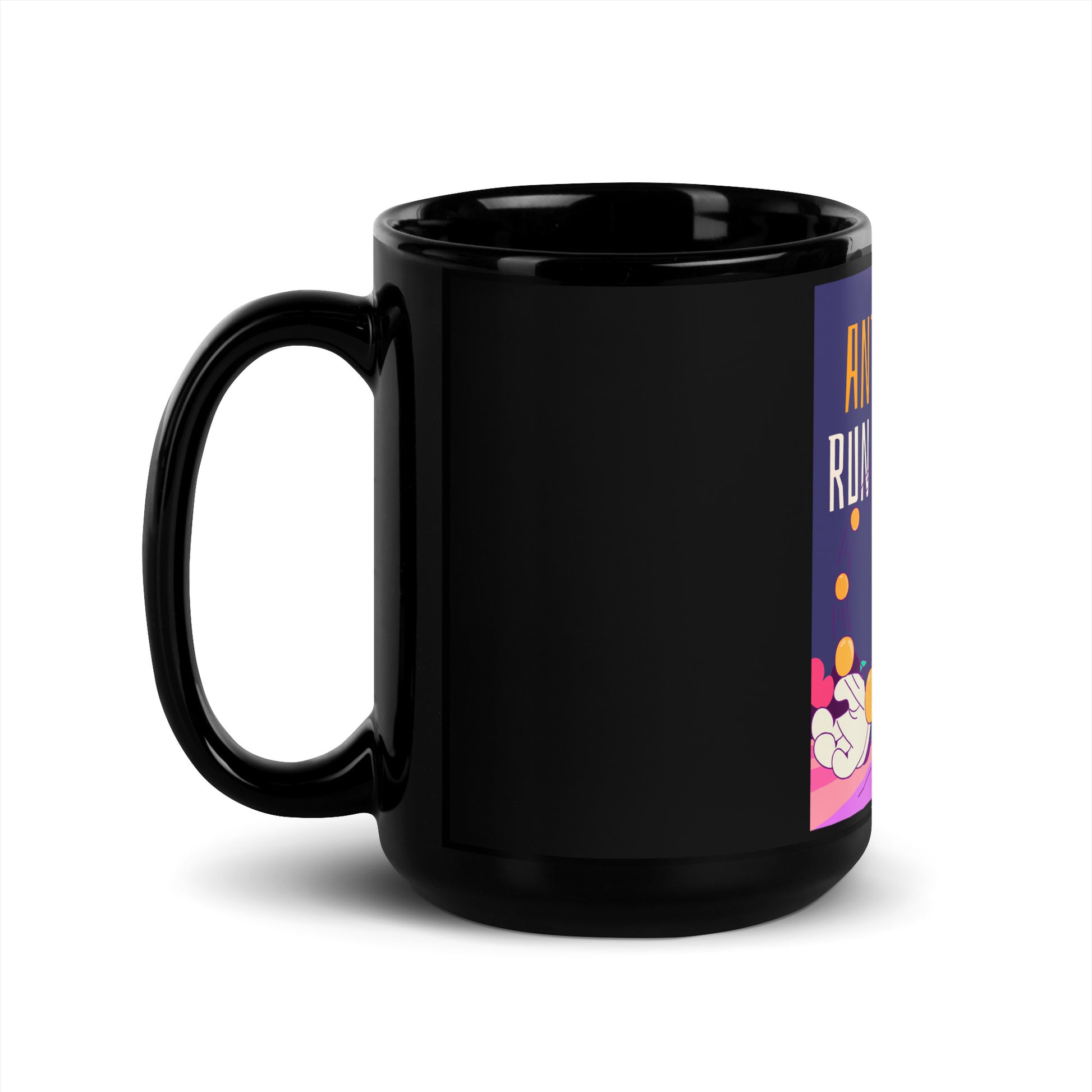Antisemitic Clowns | Black Glossy Mug