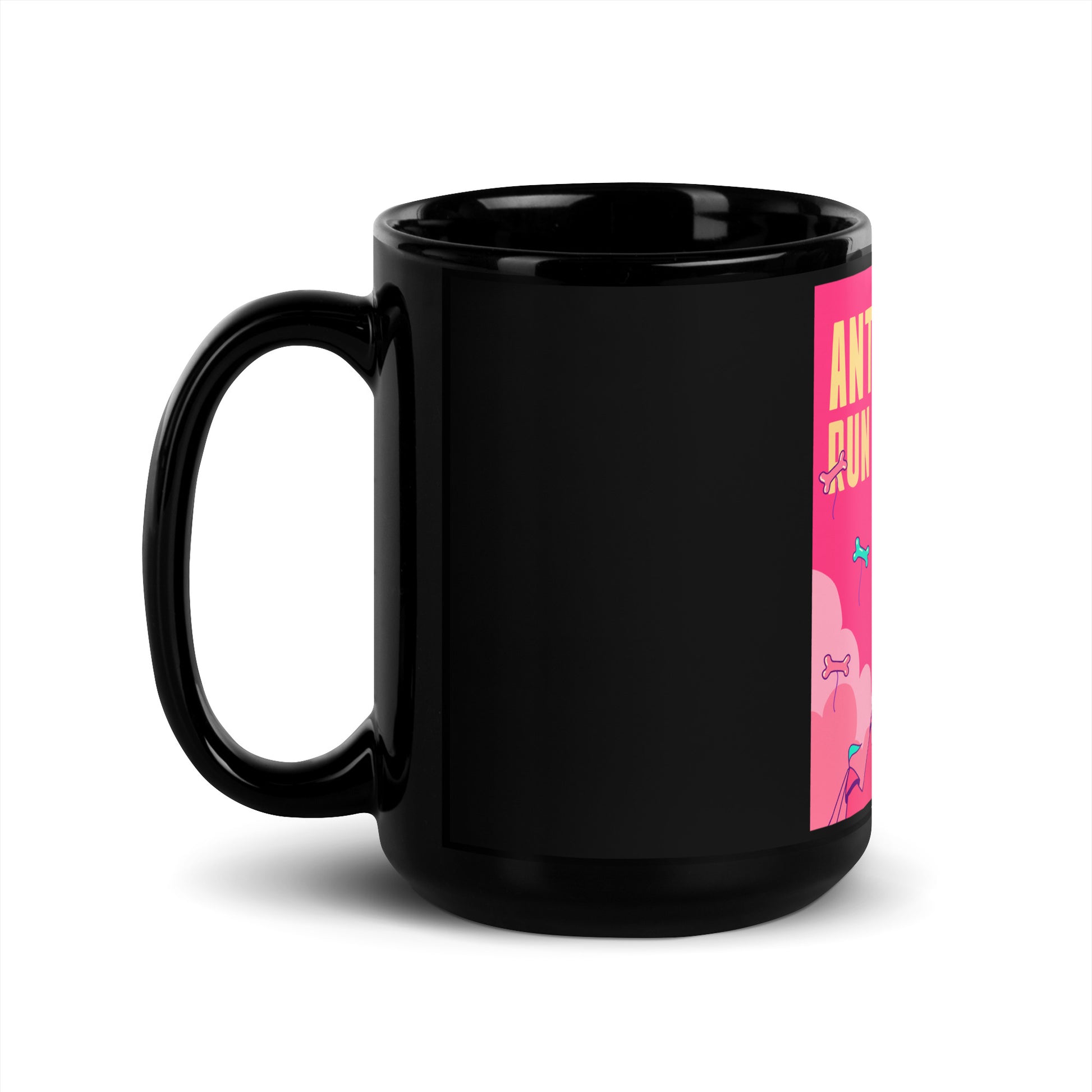 Antisemitic Clowns | Black Glossy Mug