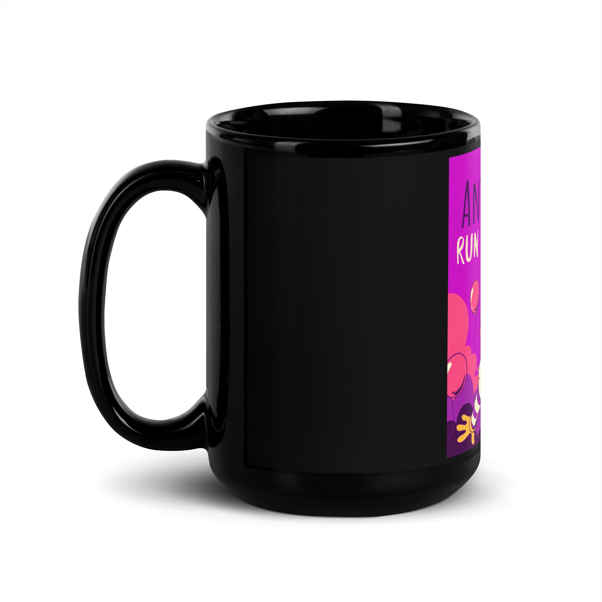 Antisemitic Clowns | Black Glossy Mug
