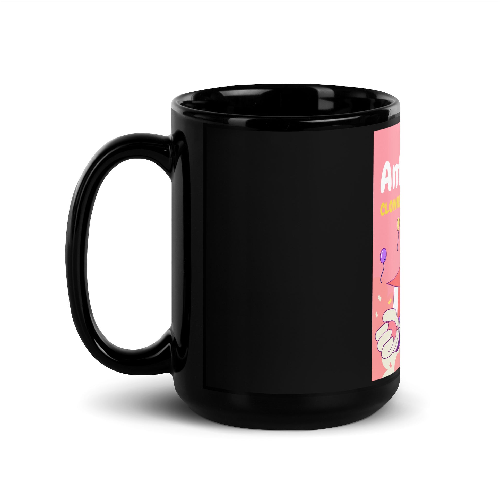 Antisemitic Clowns | Black Glossy Mug