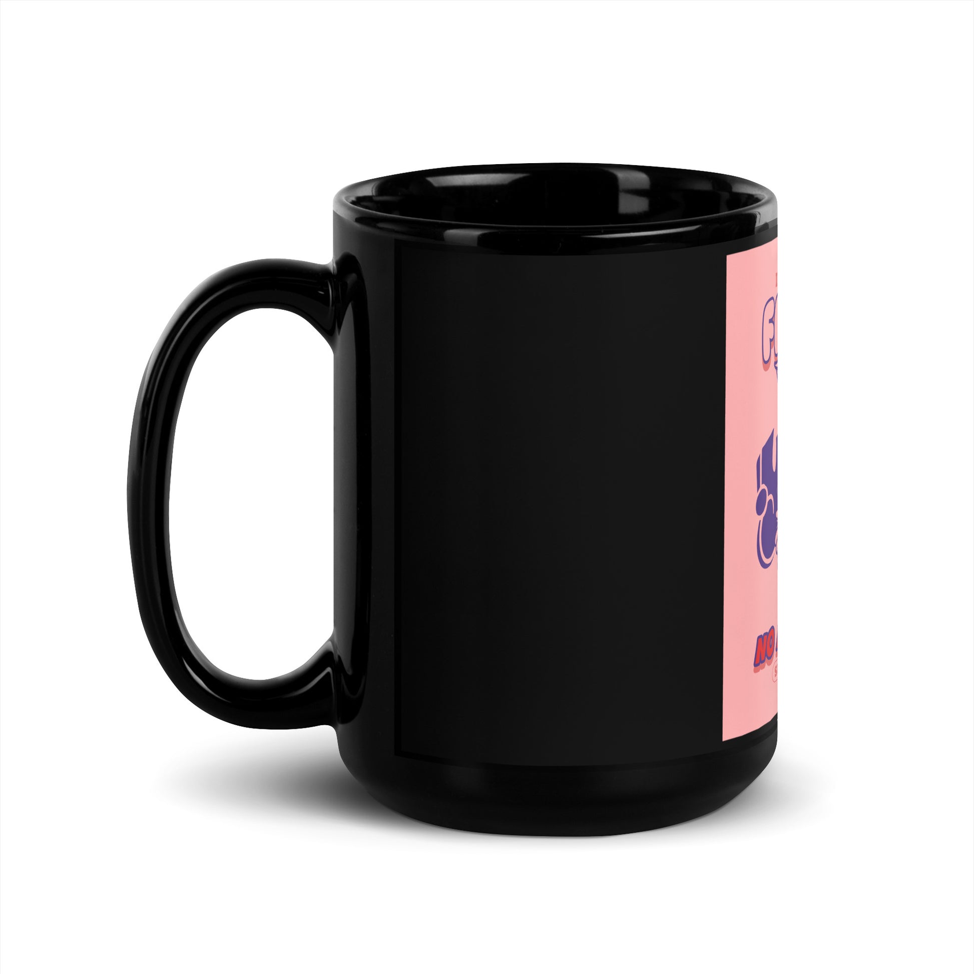 Streetart Graffiti Cartoon | Antisemitism | Black Glossy Mug