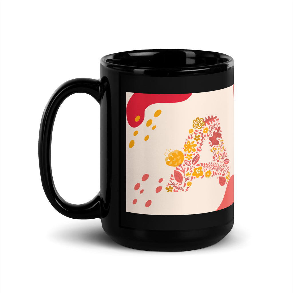 Minimal Shine | Antisemitism | Black Glossy Mug