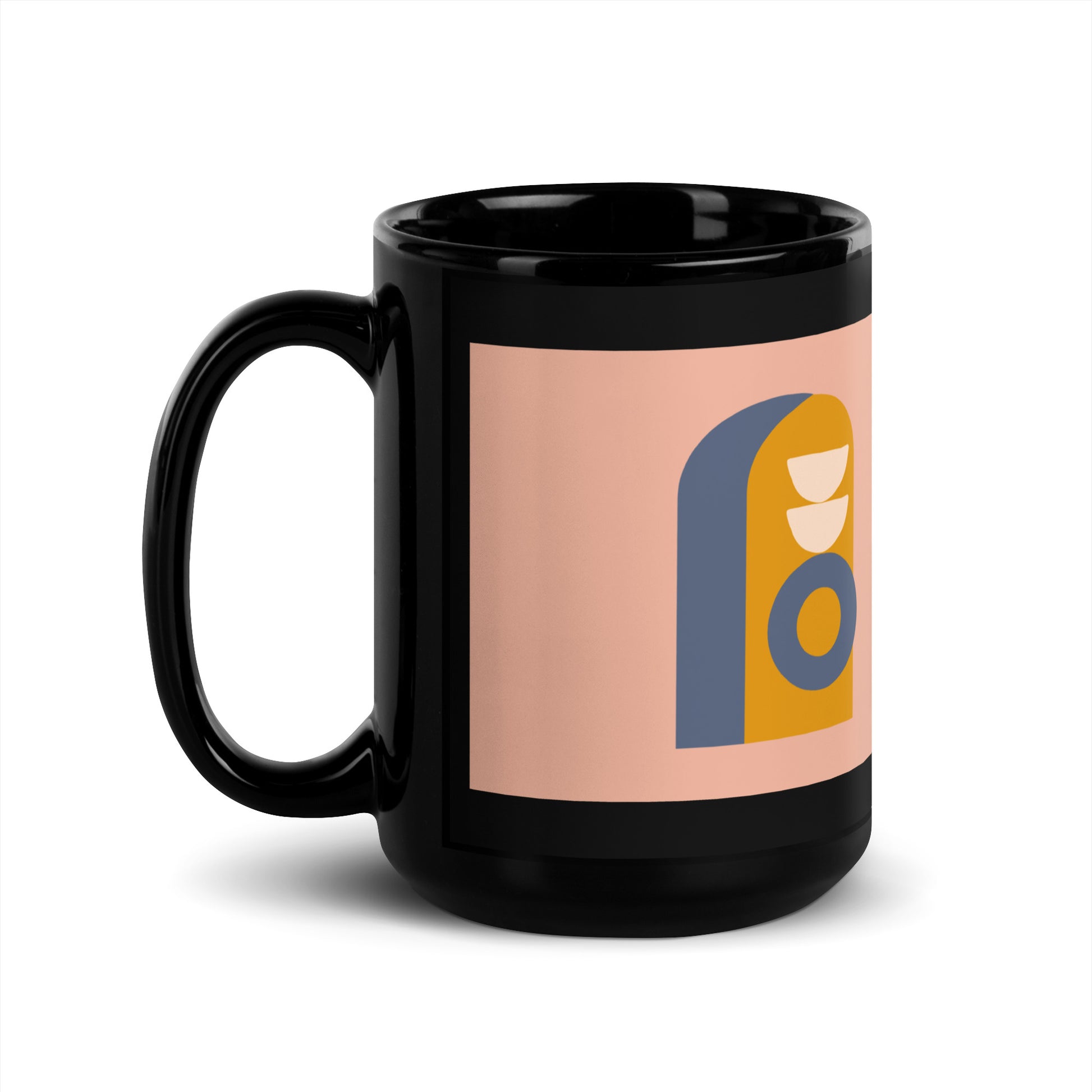 Minimal Shine | Antisemitism | Black Glossy Mug