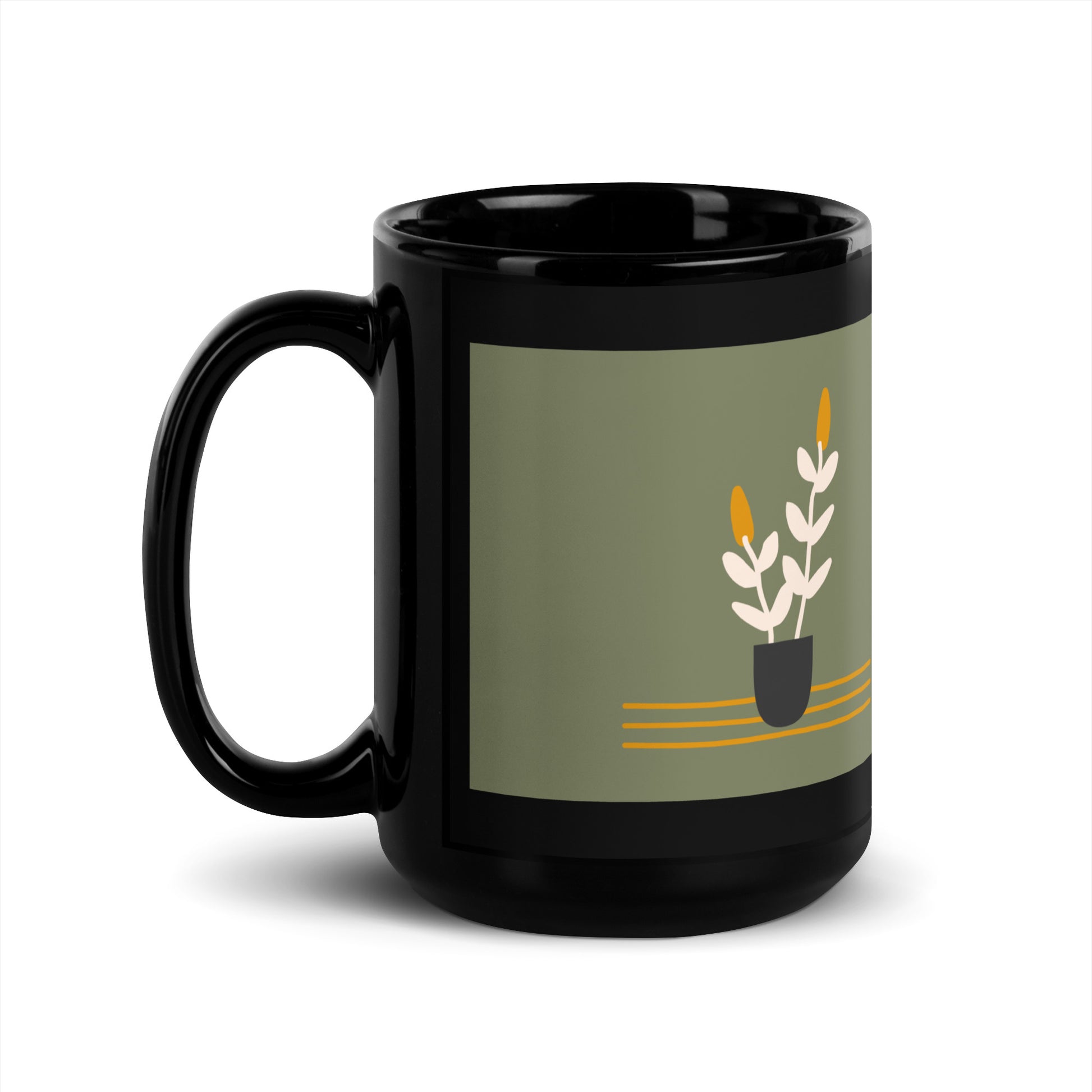 Minimal Shine | Antisemitism | Black Glossy Mug