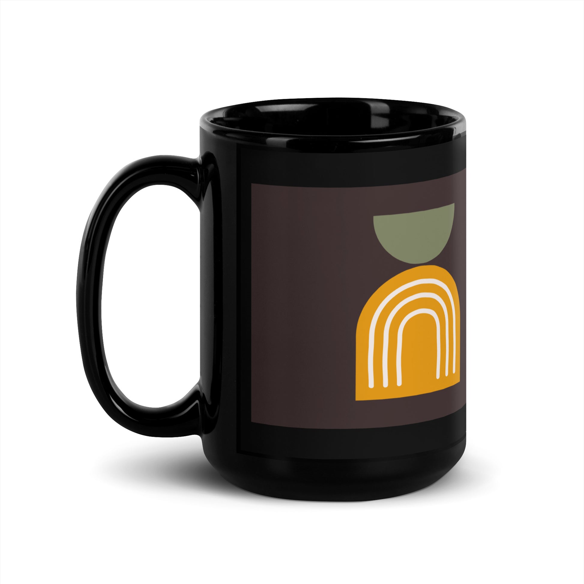 Minimal Shine | Antisemitism | Black Glossy Mug