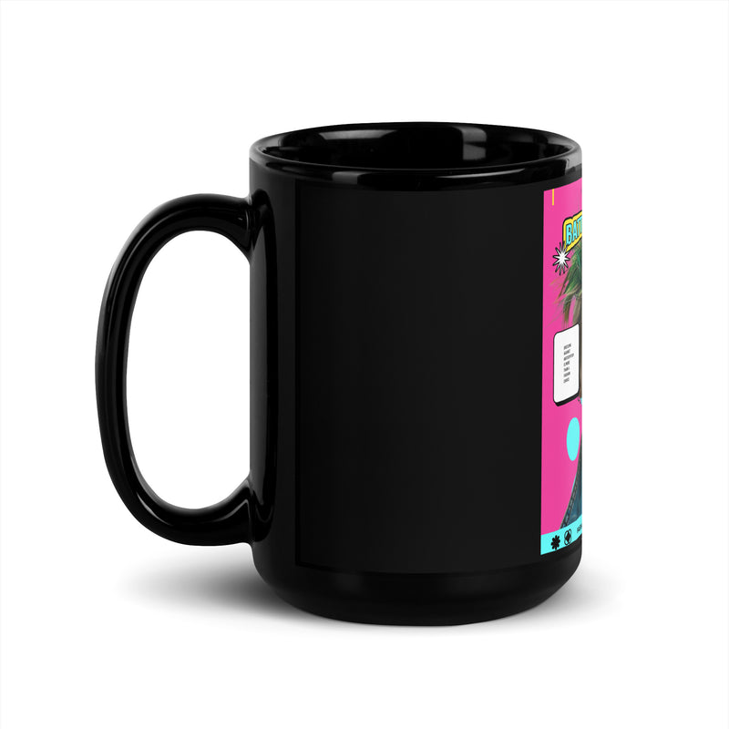 80's Fashion Trend | Battle Antisemitism | Black Glossy Mug