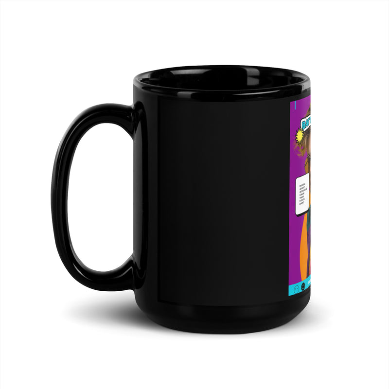 80's Fashion Trend | Battle Antisemitism | Black Glossy Mug