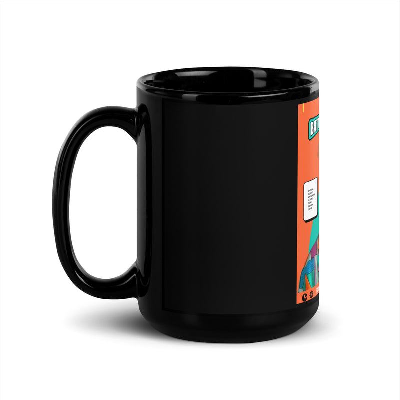 80's Fashion Trend | Battle Antisemitism | Black Glossy Mug