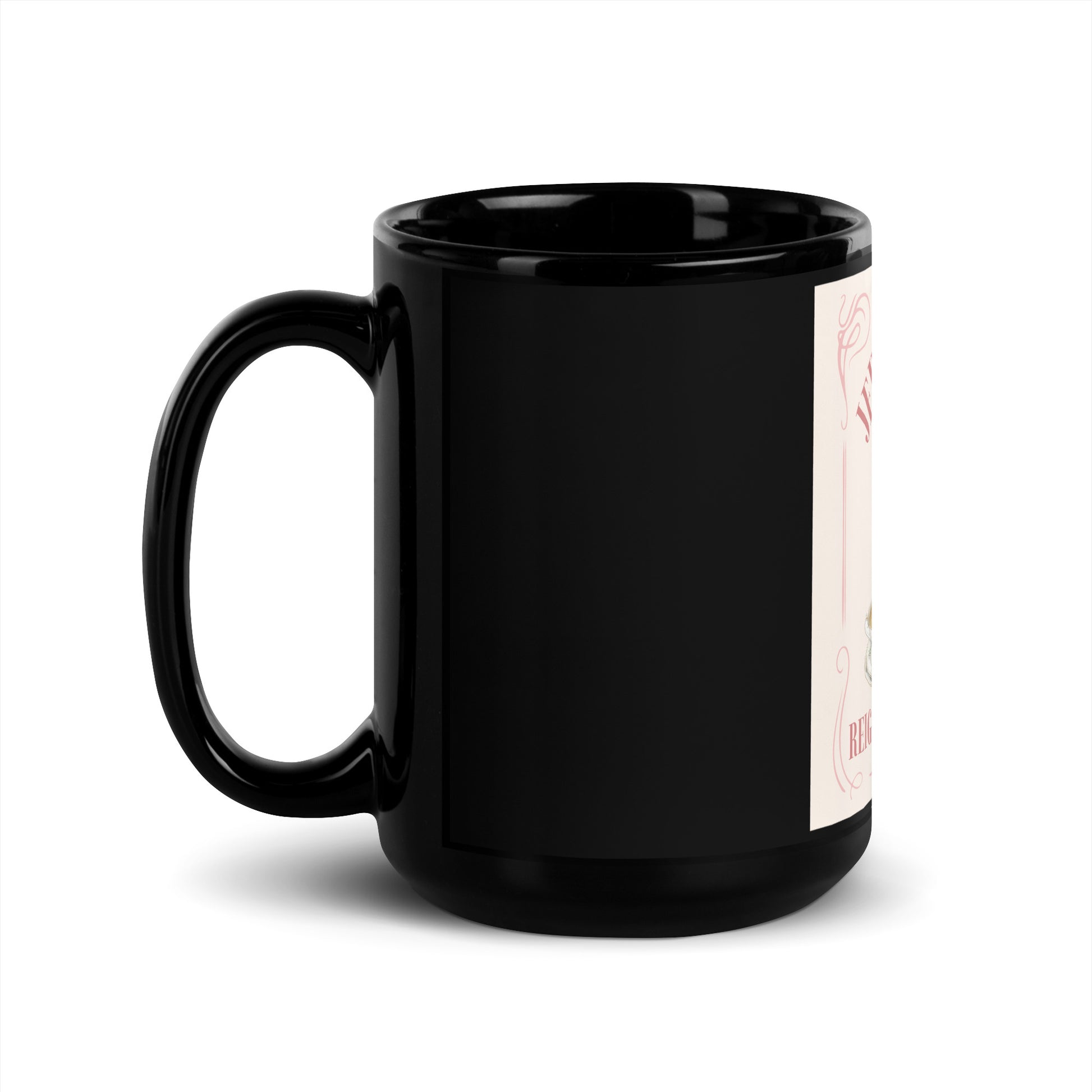 Jewish Queen | Black Glossy Mug