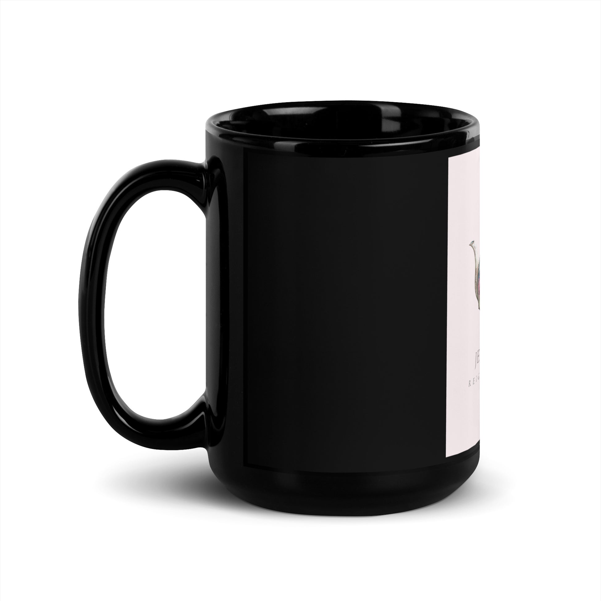Jewish Queen | Black Glossy Mug