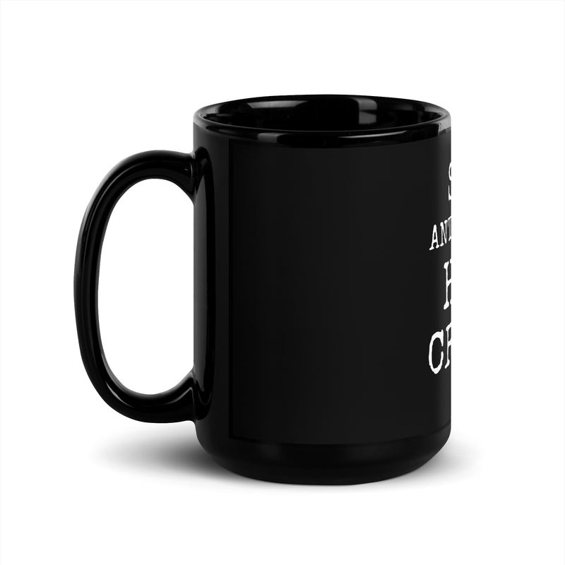 Antisemitic Hate Crimes | Black Glossy Mug