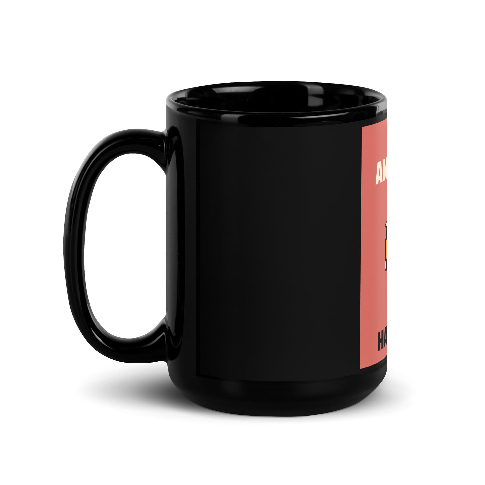 Antisemitic Hate Crimes | Black Glossy Mug