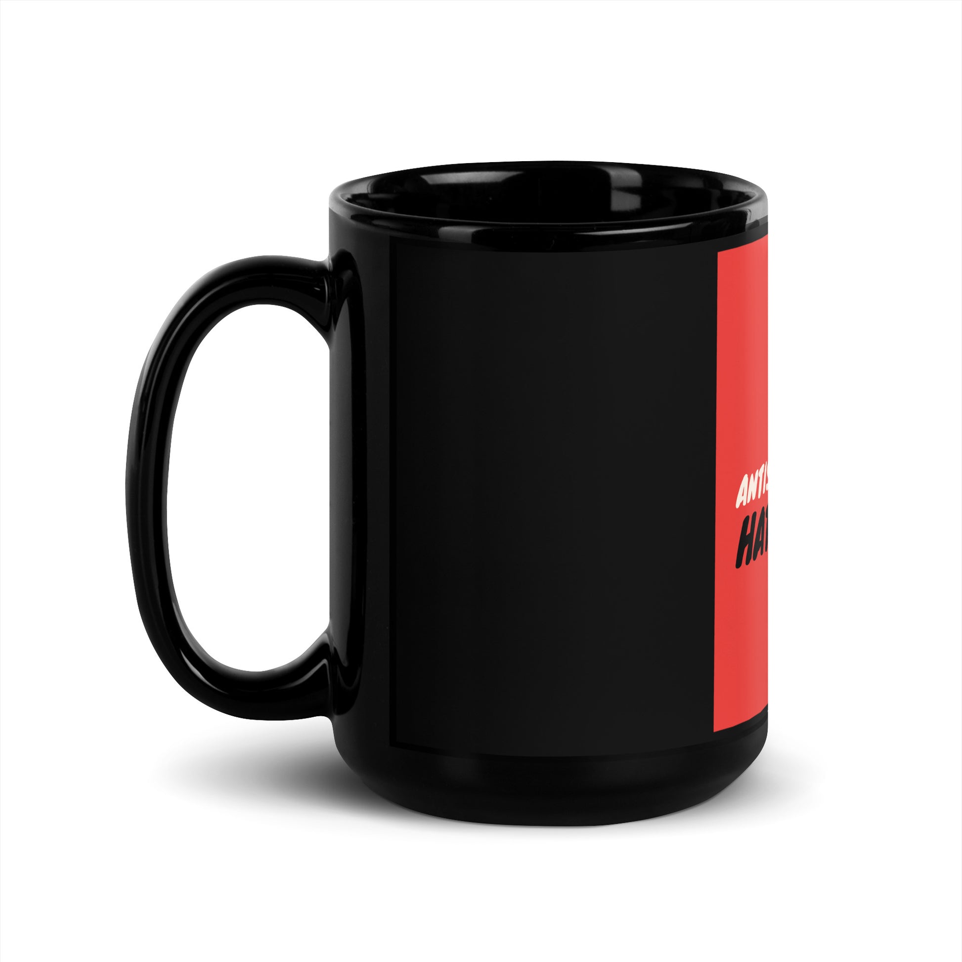 Antisemitic Hate Crimes | Black Glossy Mug