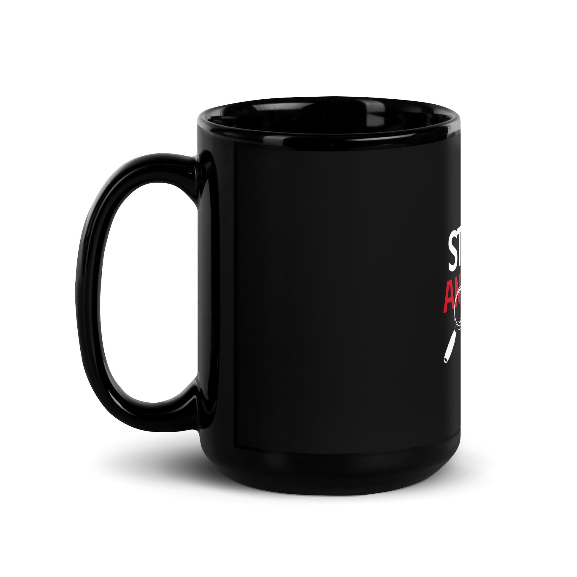 Antisemitic Hate Crimes | Black Glossy Mug