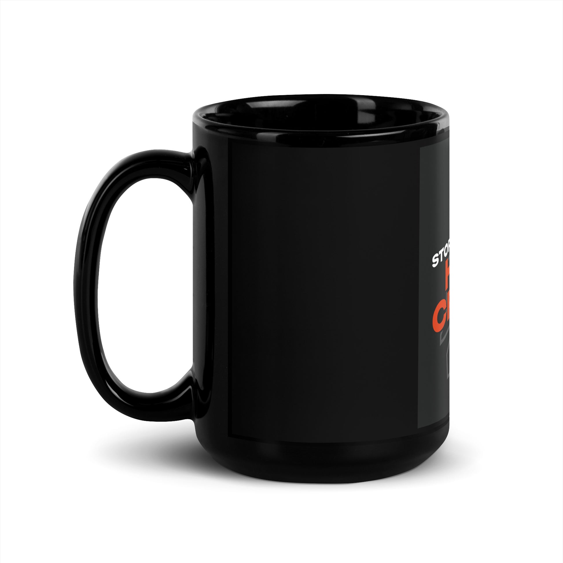 Antisemitic Hate Crimes | Black Glossy Mug