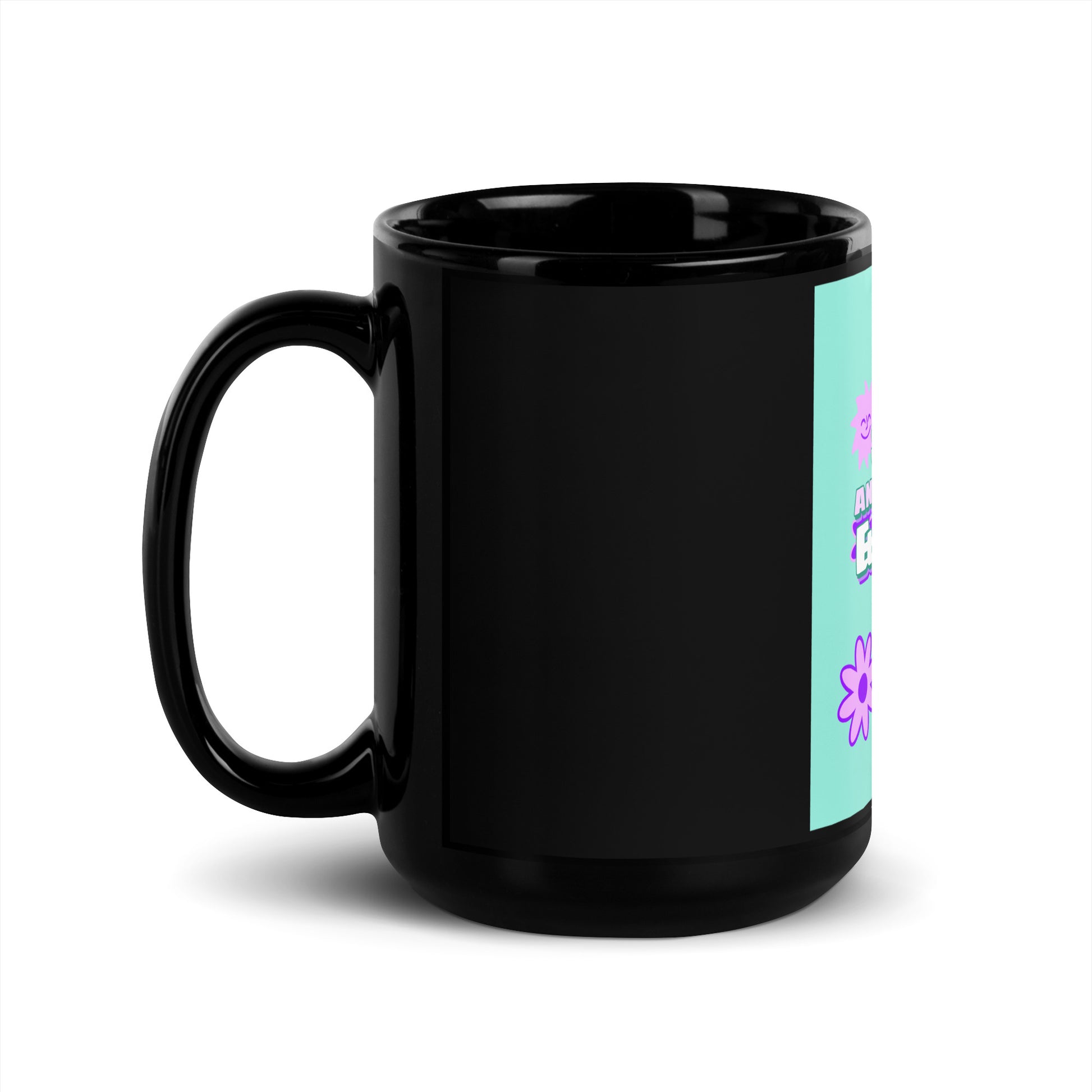 Chill Retro | Antisemitism | Black Glossy Mug