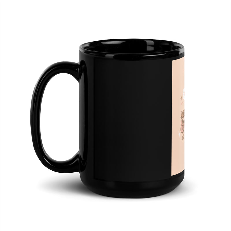 Chill Retro | Antisemitism | Black Glossy Mug