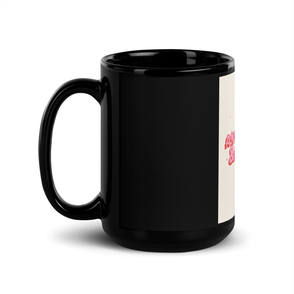 Chill Retro | Antisemitism | Black Glossy Mug