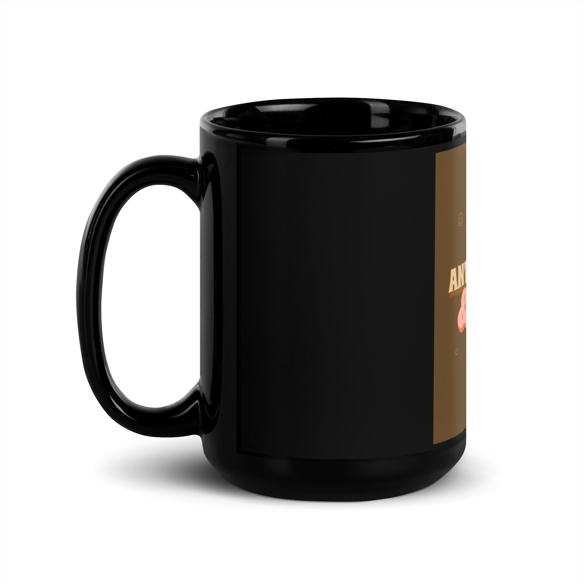 Chill Retro | Antisemitism | Black Glossy Mug