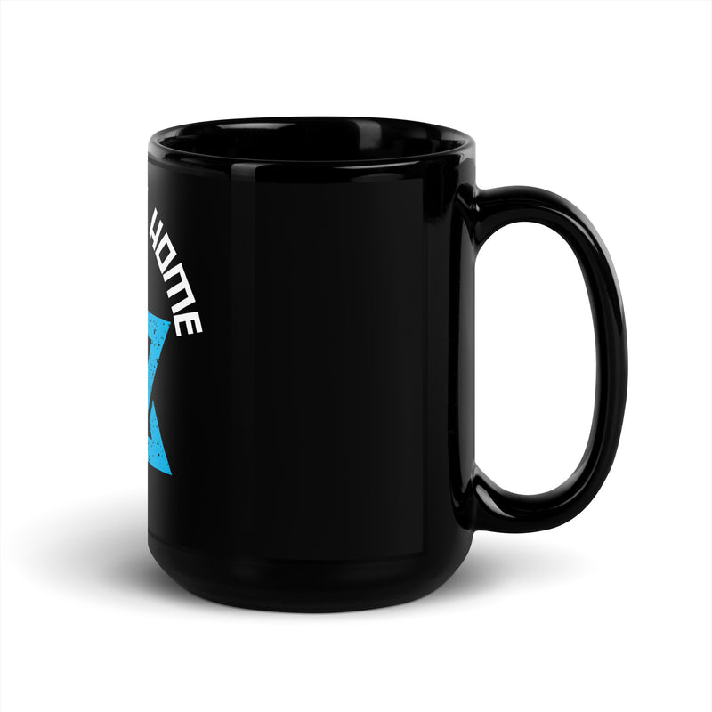 Bring Them Home | Star of David | Black Glossy Mug