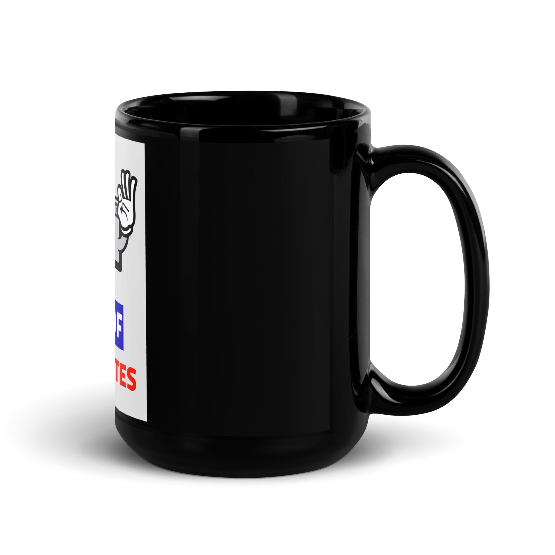 All In For Jews | Black Glossy Mug Jouparty