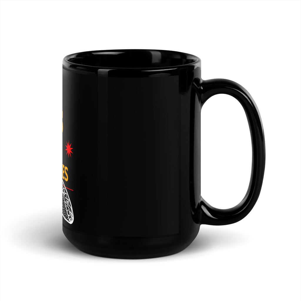 All In For Jews | Black Glossy Mug Jouparty