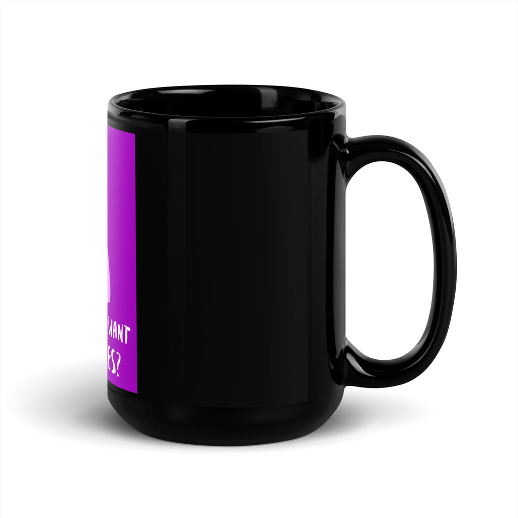 All In For Jews | Black Glossy Mug Jouparty