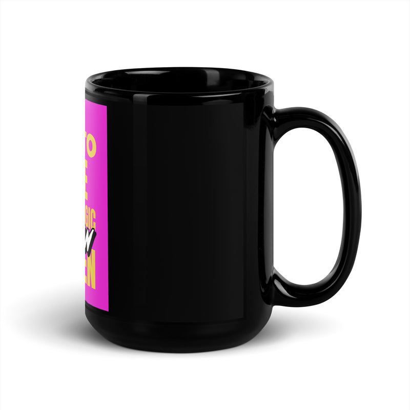 All In For Jews | Black Glossy Mug