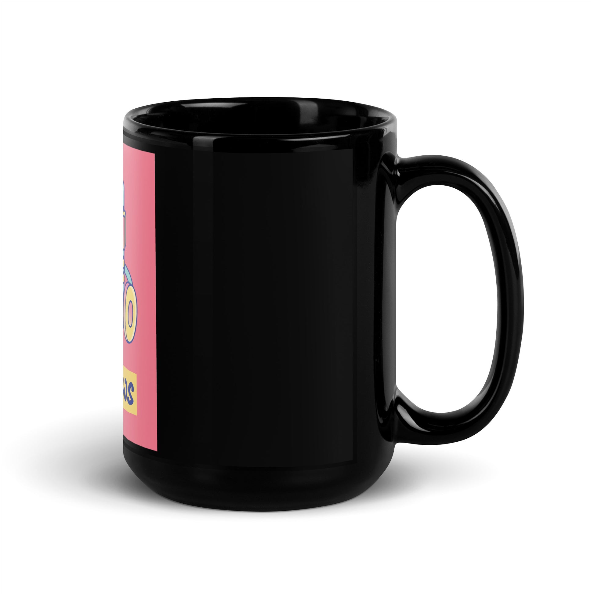 All In For Jews | Black Glossy Mug Jouparty