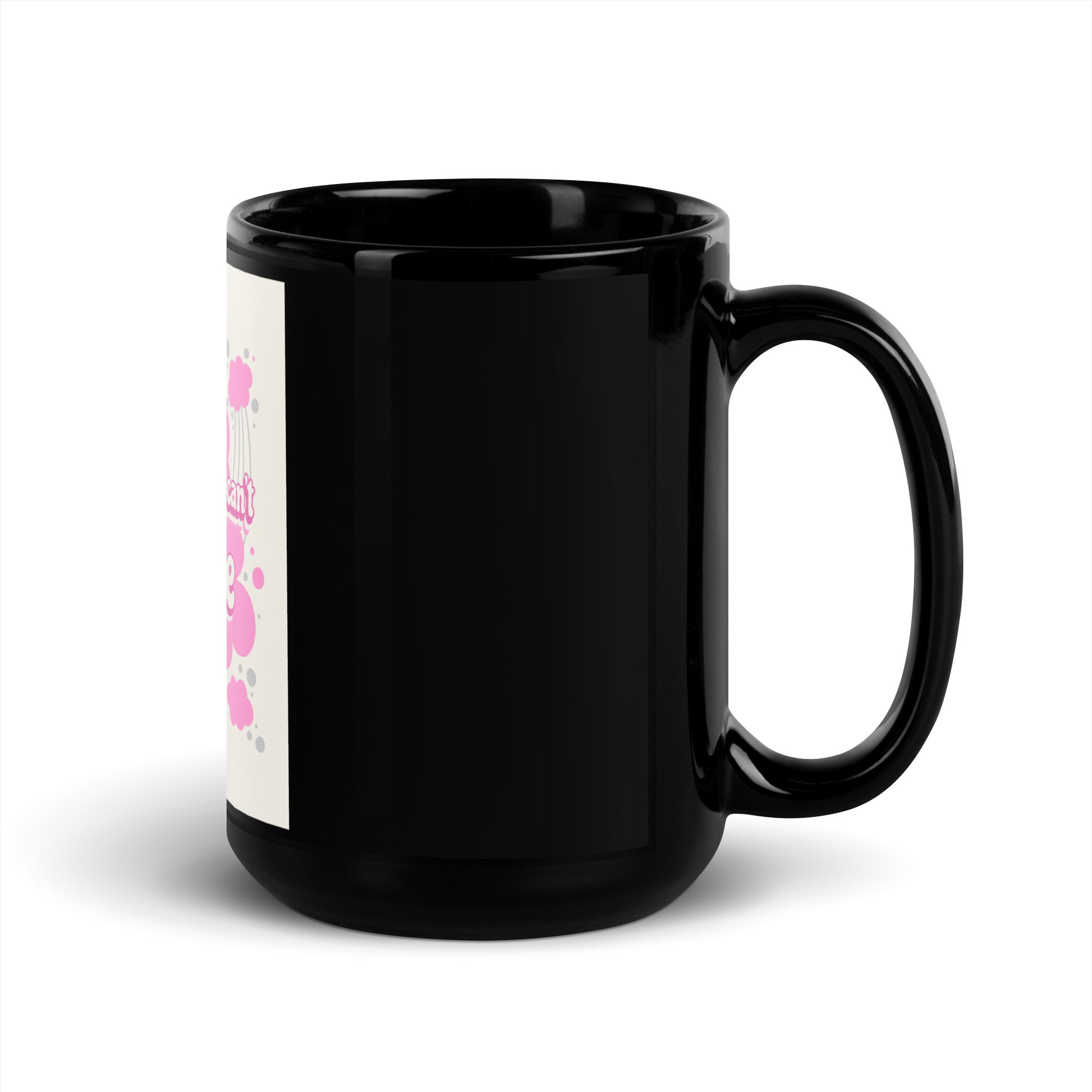 Jewish Pink Era | Black Glossy Mug