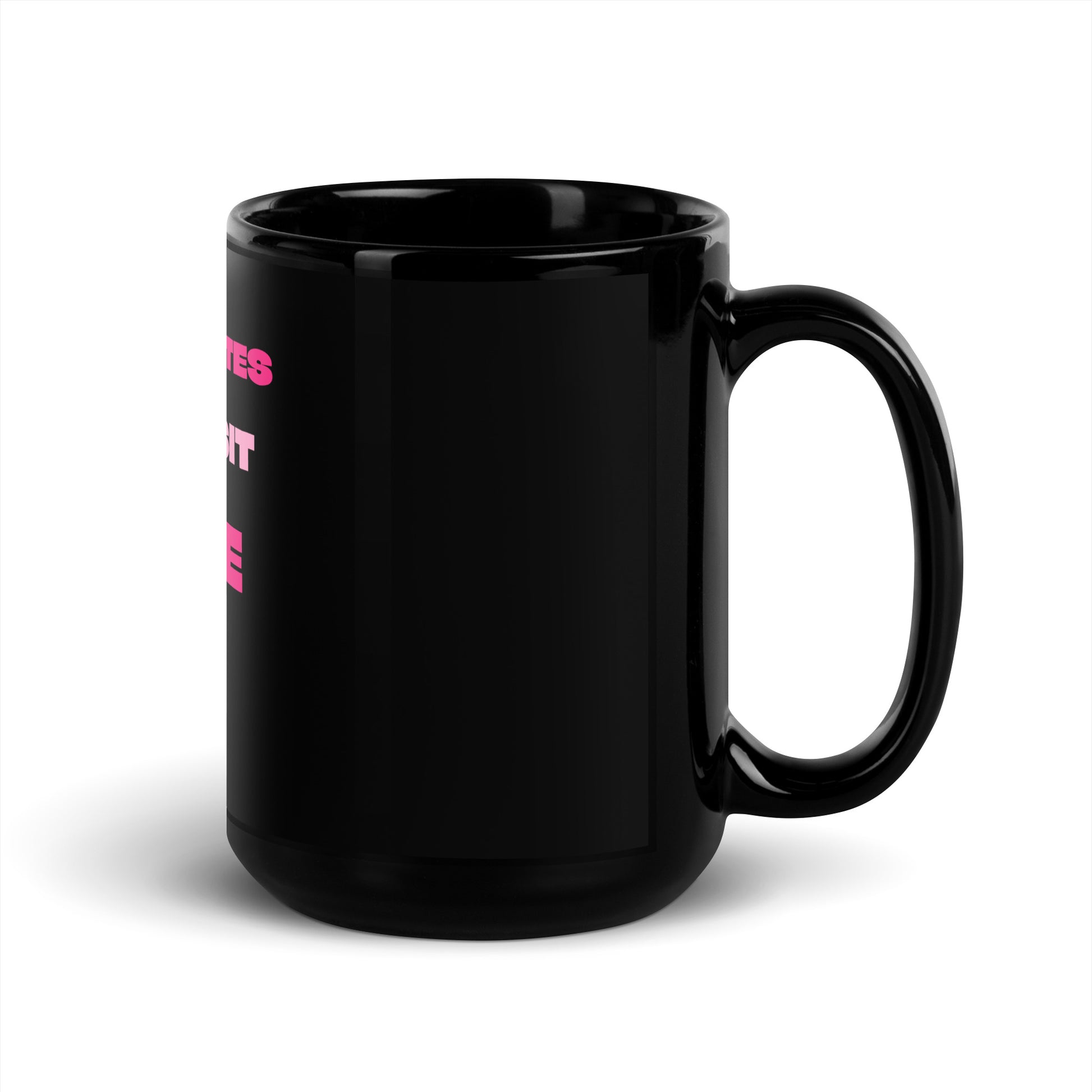 Jewish Pink Era | Black Glossy Mug