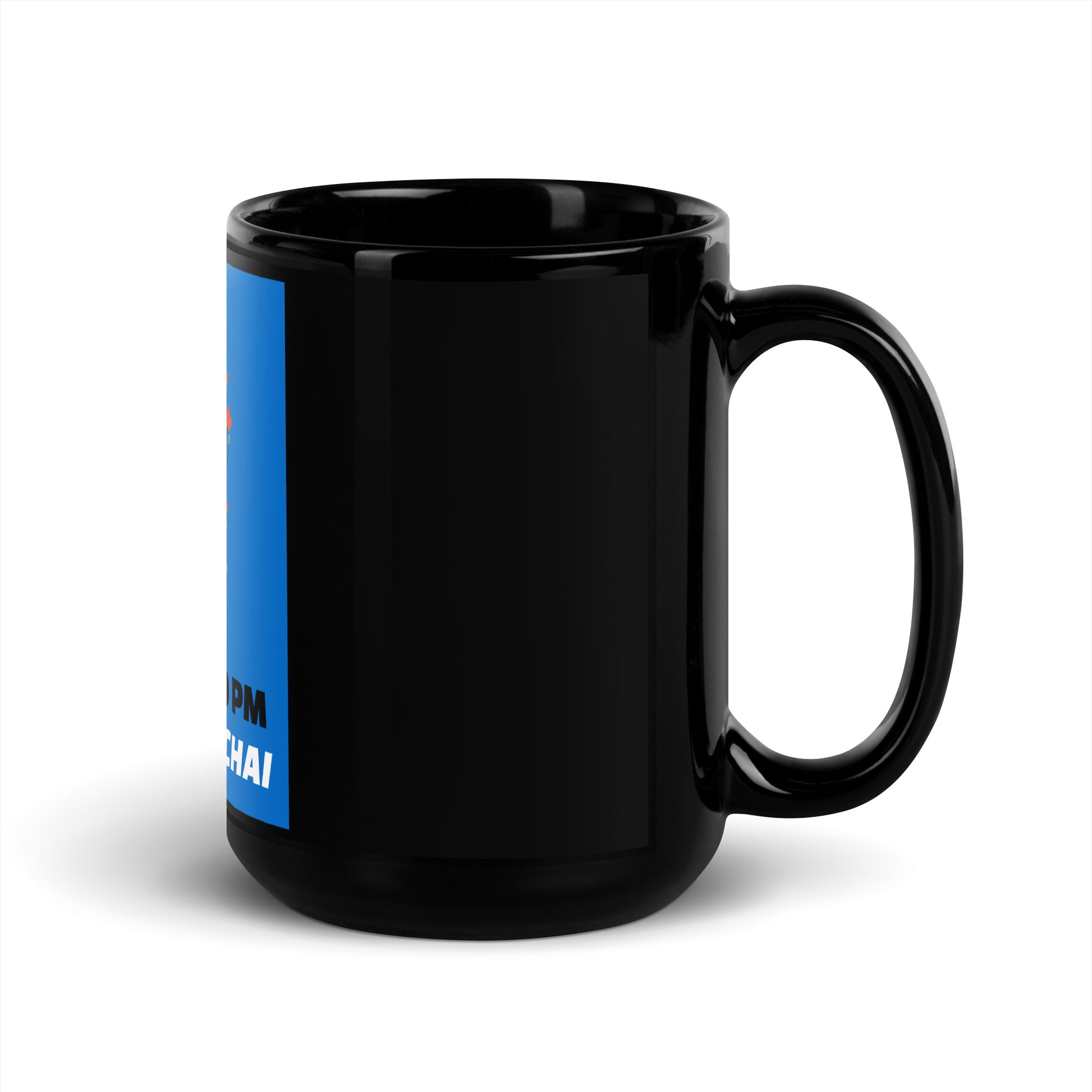 AM To PM | Black Glossy Mug