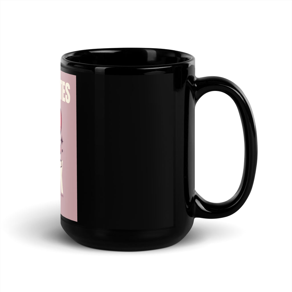 Antisemites Suck | Black Glossy Mug