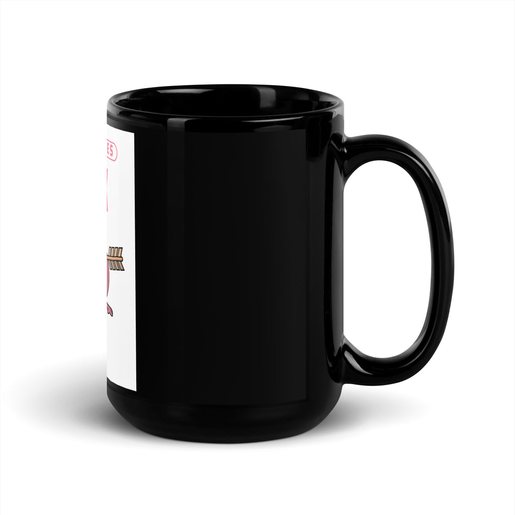 Antisemites Suck | Black Glossy Mug
