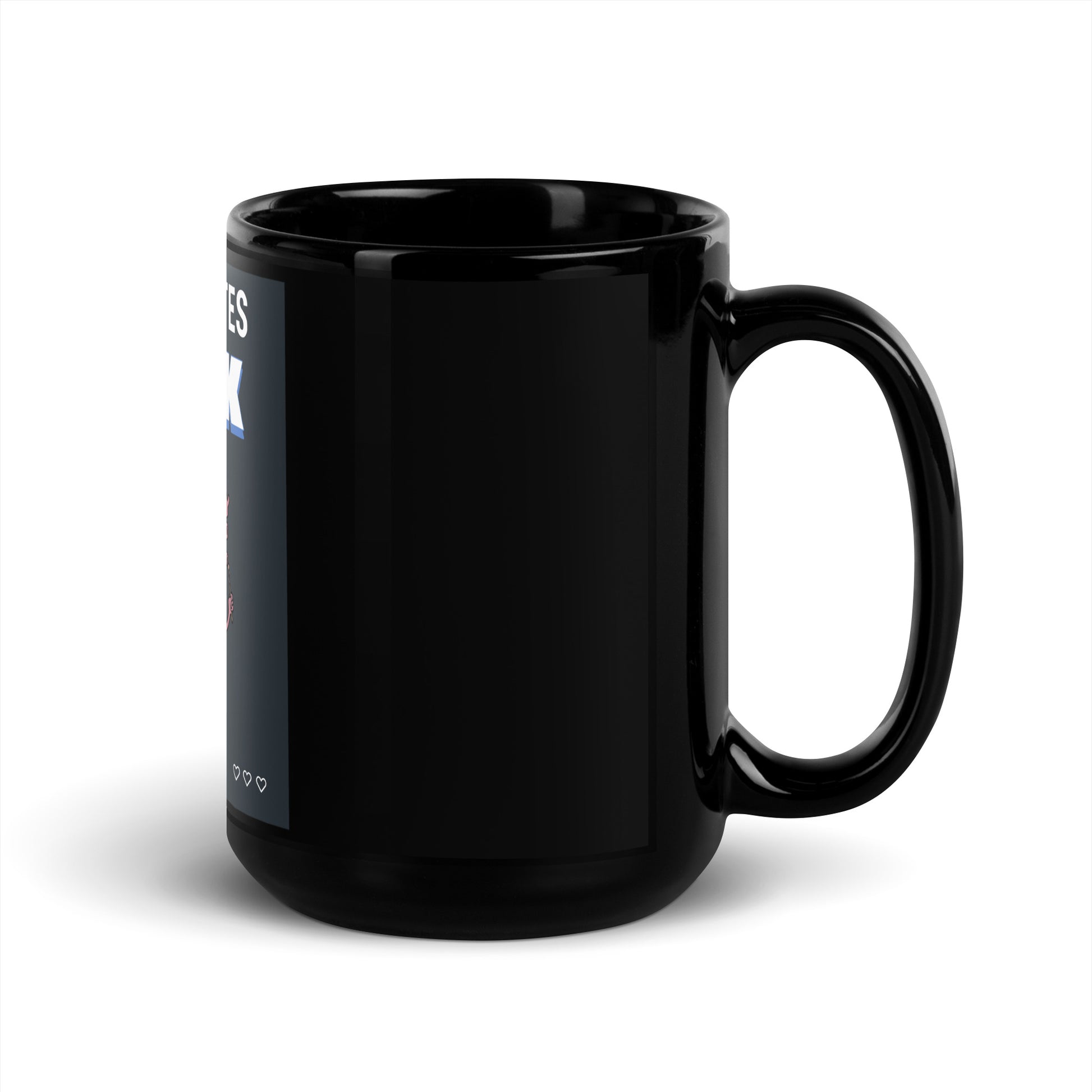 Antisemites Suck | Black Glossy Mug