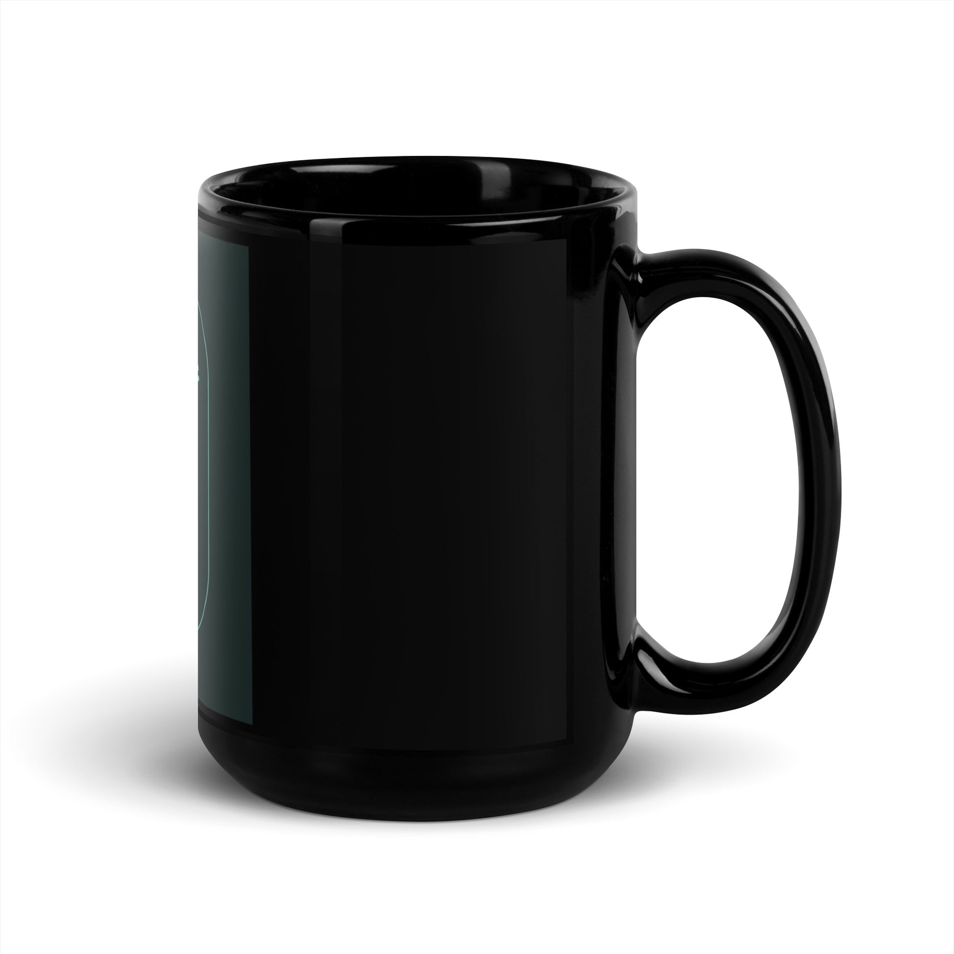 Stop Antisemitism | Plants & Flowers Edition | Black Glossy Mug