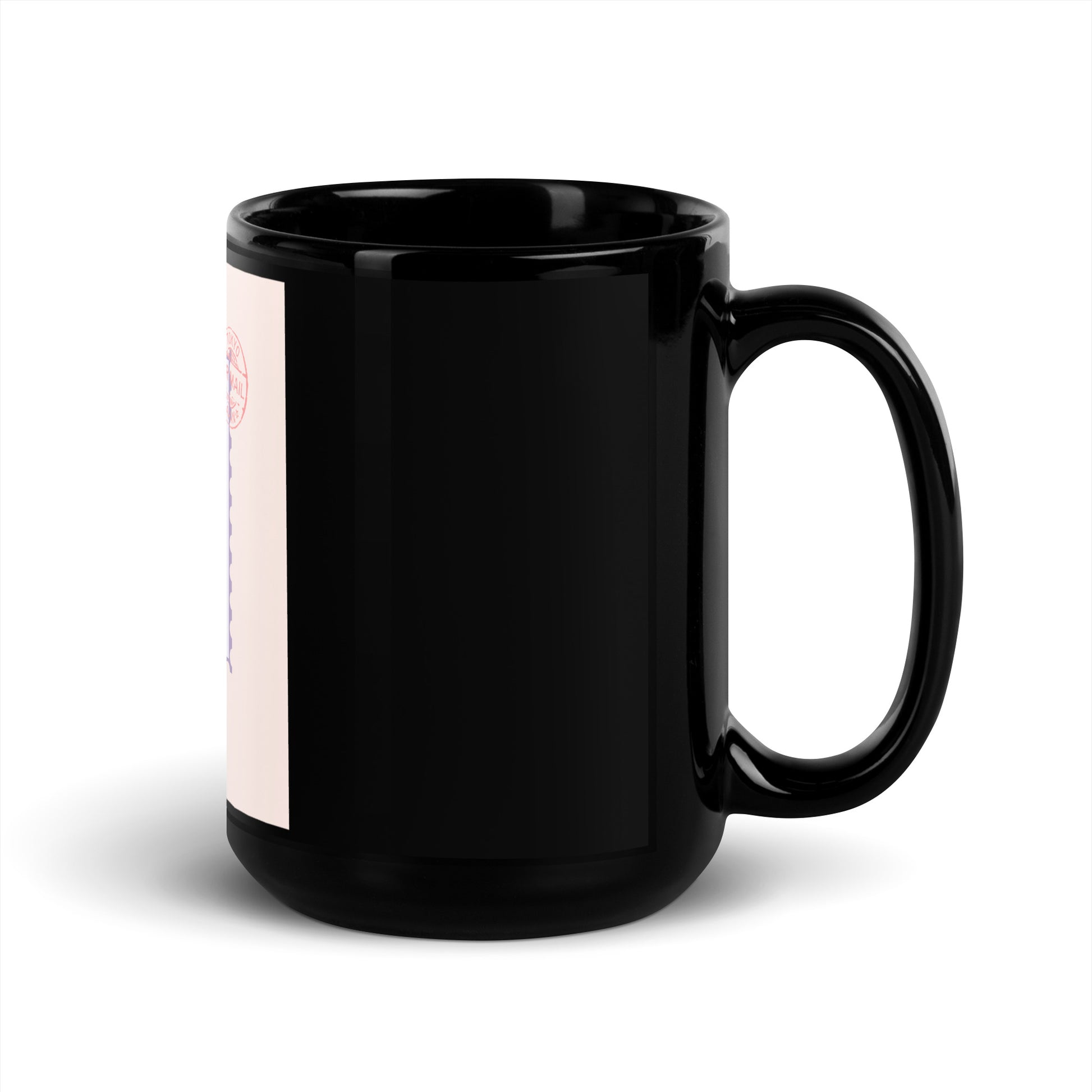 Stop Antisemitism | Plants & Flowers Edition | Black Glossy Mug