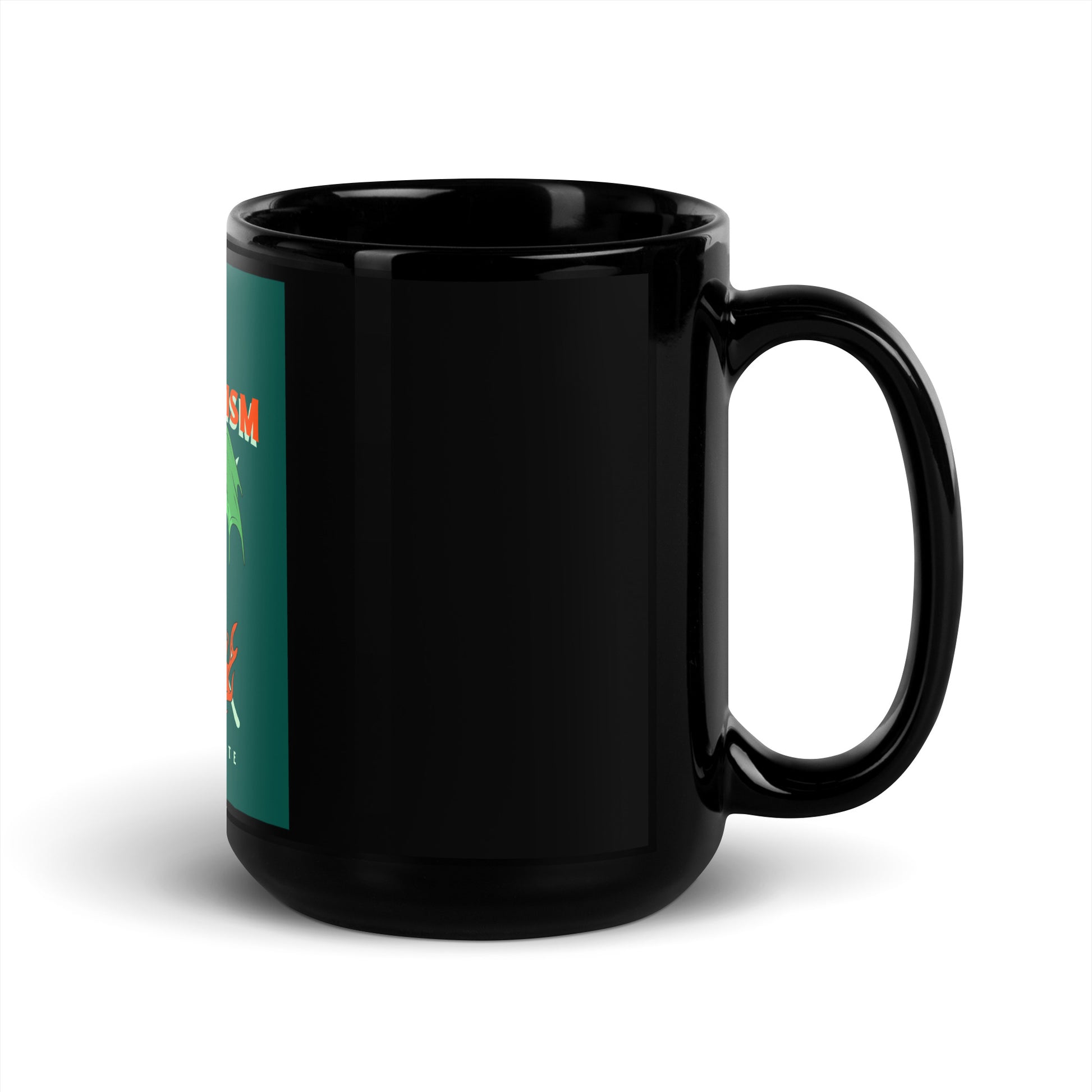 Dragon Adventure | Black Glossy Mug