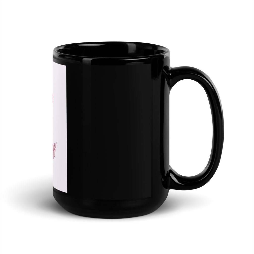 Dragon Adventure | Black Glossy Mug