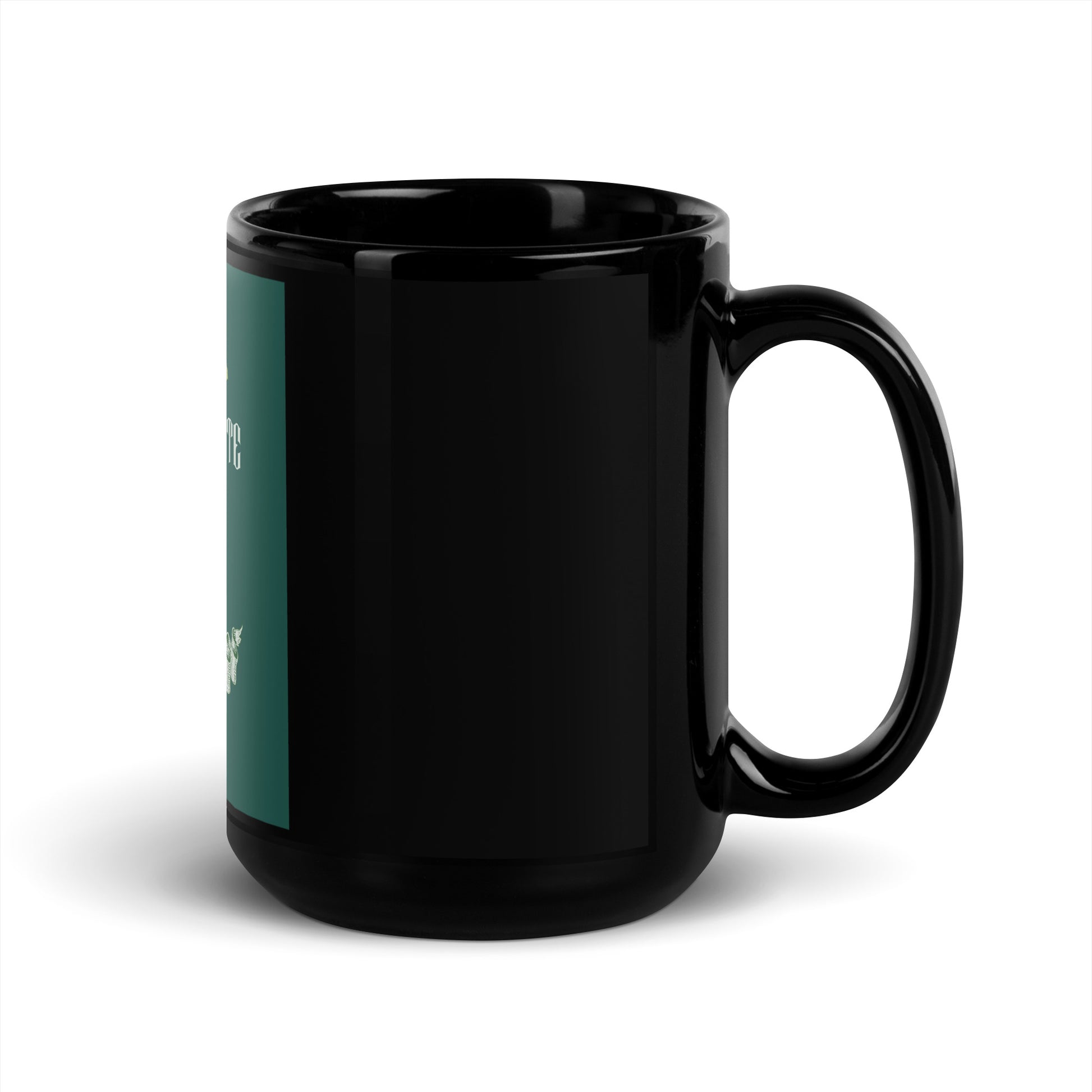 Dragon Adventure | Black Glossy Mug