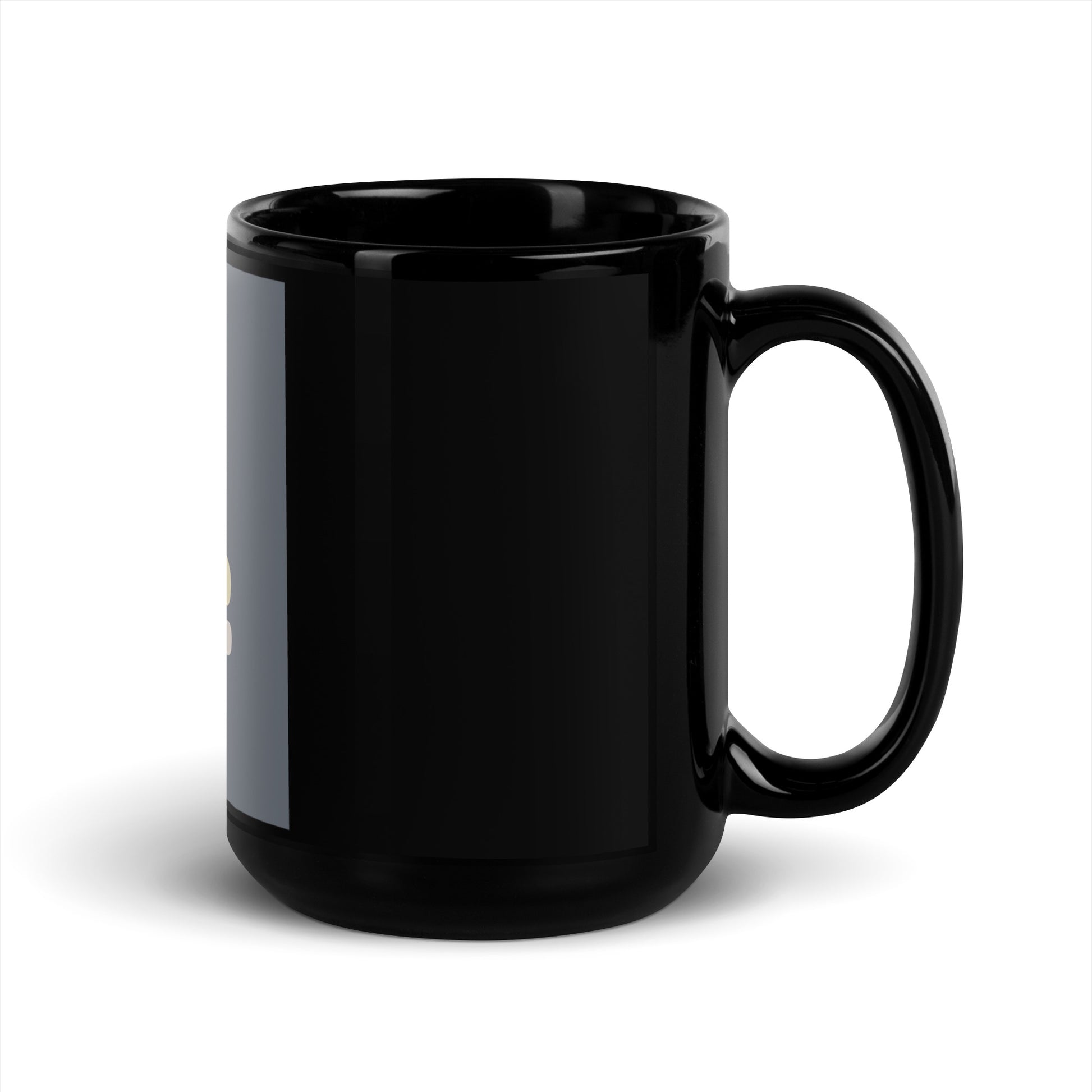 Black & Jewish Love | Black Glossy Mug