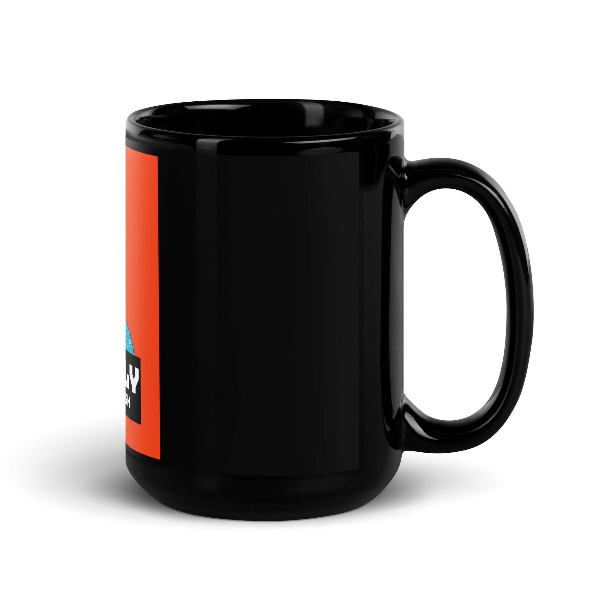 Black & Jewish Love | Black Glossy Mug